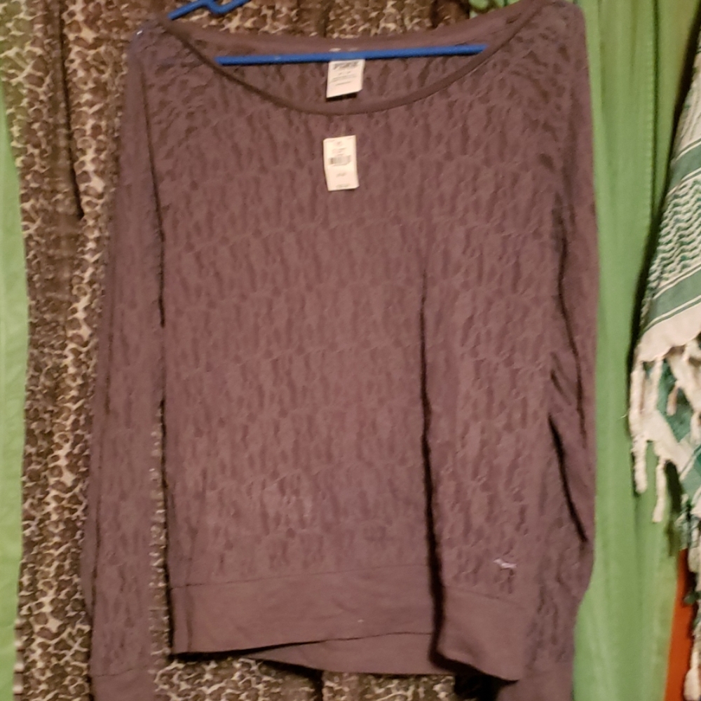 VS PINK long sleeve shirt.